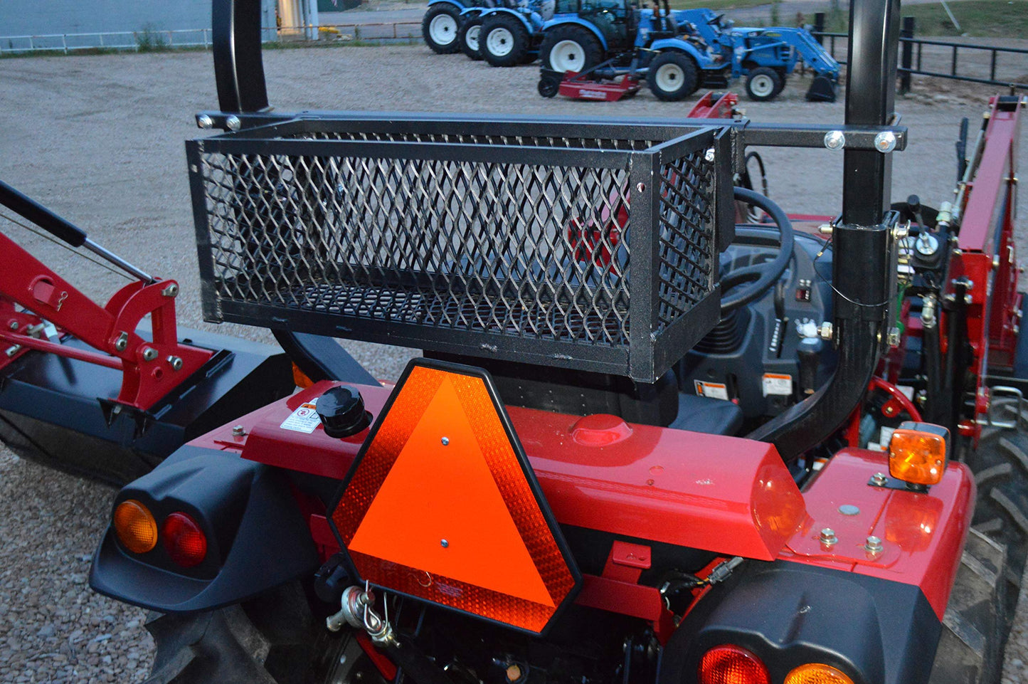 Great Day Universal-Fitting 24x10x10in Tractor Tool Tray, TT400, Black