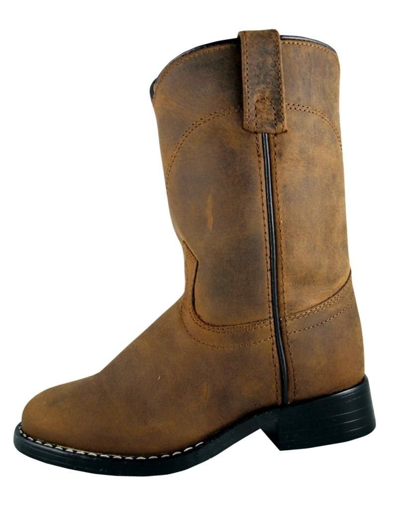 Smoky Mountain Boots Unisex-Child Roper Western Boots