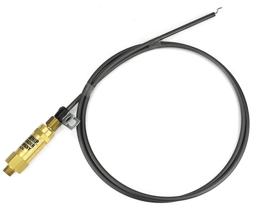 CONRADER Throttle Control Cable BULLWHIP for Gas AIR COMPRESSORS 8HP to 14HP (18" Cable)