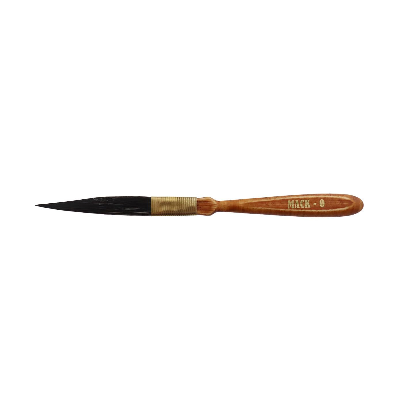 Andrew Mack STR8LINES Synthetic Squirrel Pinstriping Brush Size 0