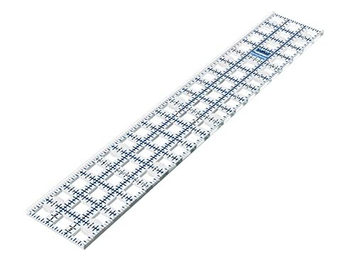 TrueCut, Ruler, Innovative Ruler Track and Cutter Guide System, Measures 3 x 18 Inches with 1/8-inch Increments