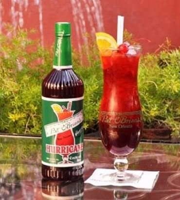 Pat OBriens Hurricane Cocktail Mix New Orleans