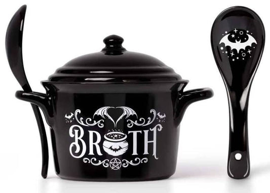 Soup & Broth Bowl by PACIFIC GIFTWARE