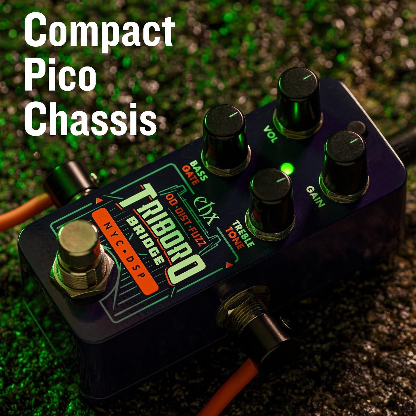 Electro-Harmonix Pico Triboro Bridge Overdrive, Distorion & Fuzz Pedal
