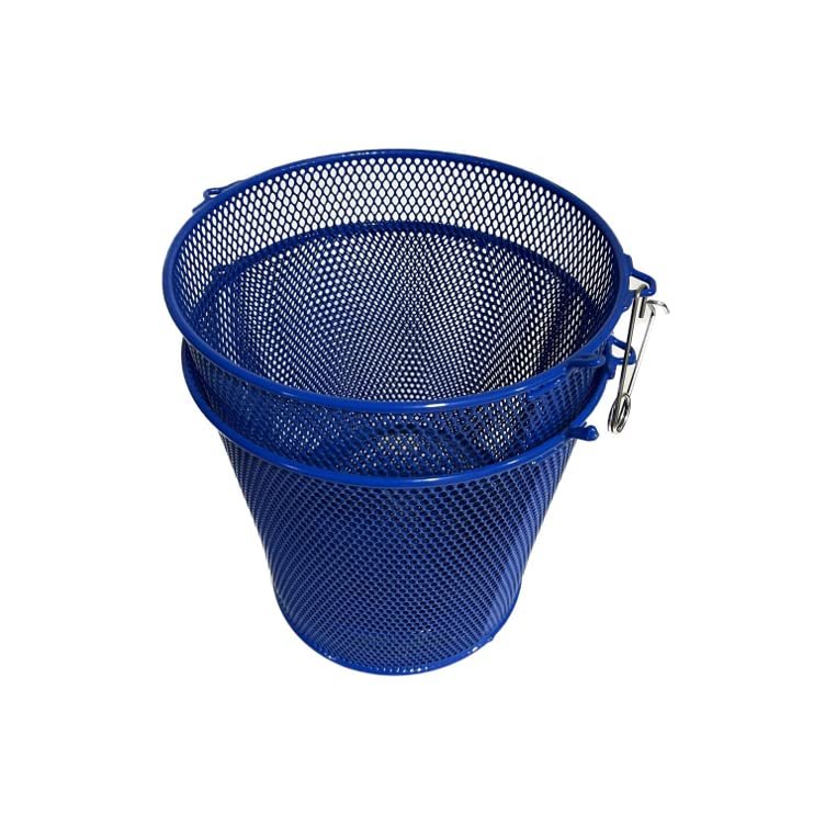 Minnow, Crawfish Trap 1/4" mesh, Blue Coated, Heavy Duty Metal, 16.5" Long, Catch All Minnow for Bait.
