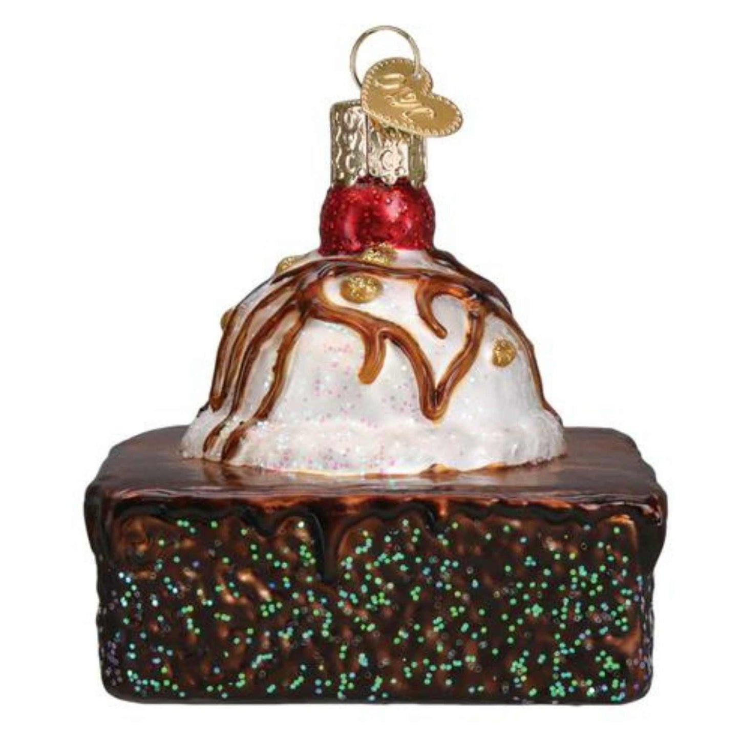 Old World Christmas Ornaments Pink Frosted Donut Glass Blown Ornaments for Christmas Tree