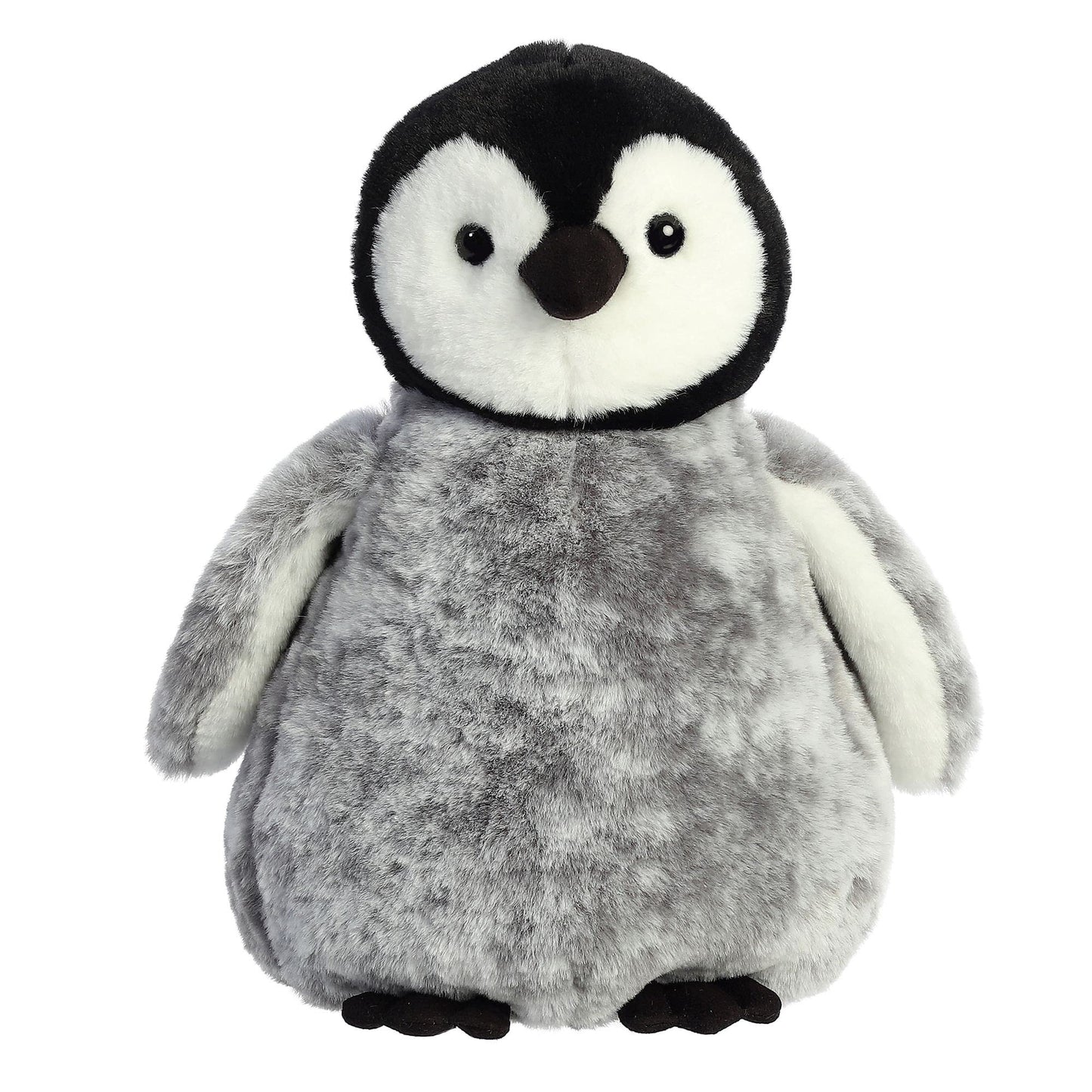 Aurora® Festive Holiday Pippy Penguin™ Stuffed Animal - Seasonal Characters for Holiday Décor - Perfect Stocking Stuffers for Kids and Collectors - Gray 11 Inches