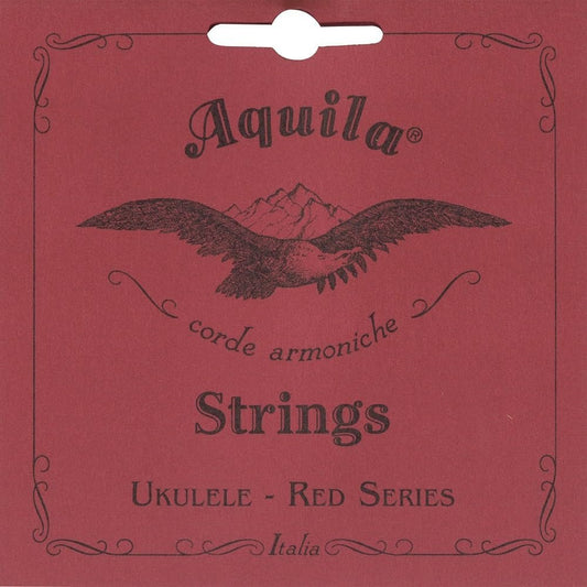 Aquila Tenor Ukulele Set, GCEA, Red Deep G Strung, 88U, Natural