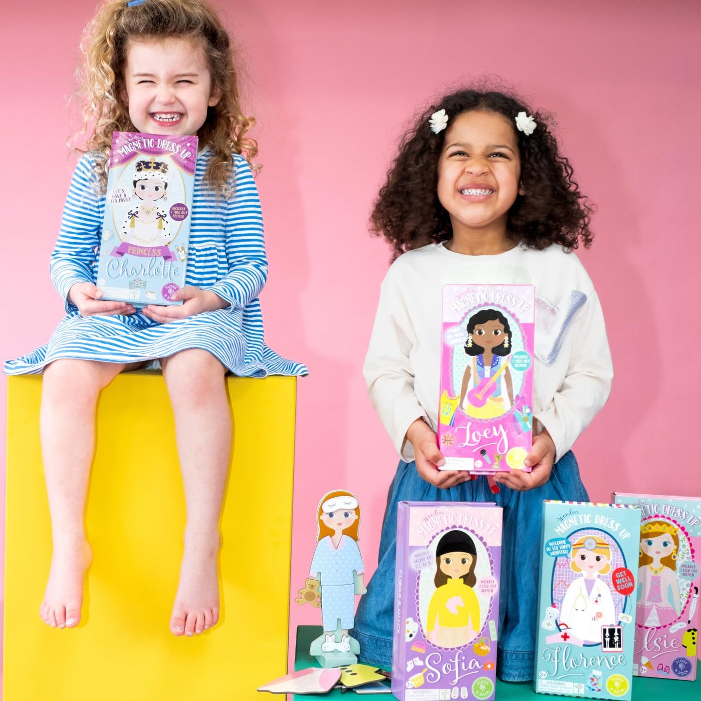 Floss & Rock: Magnetic Dress-Up Doll - Sophia
