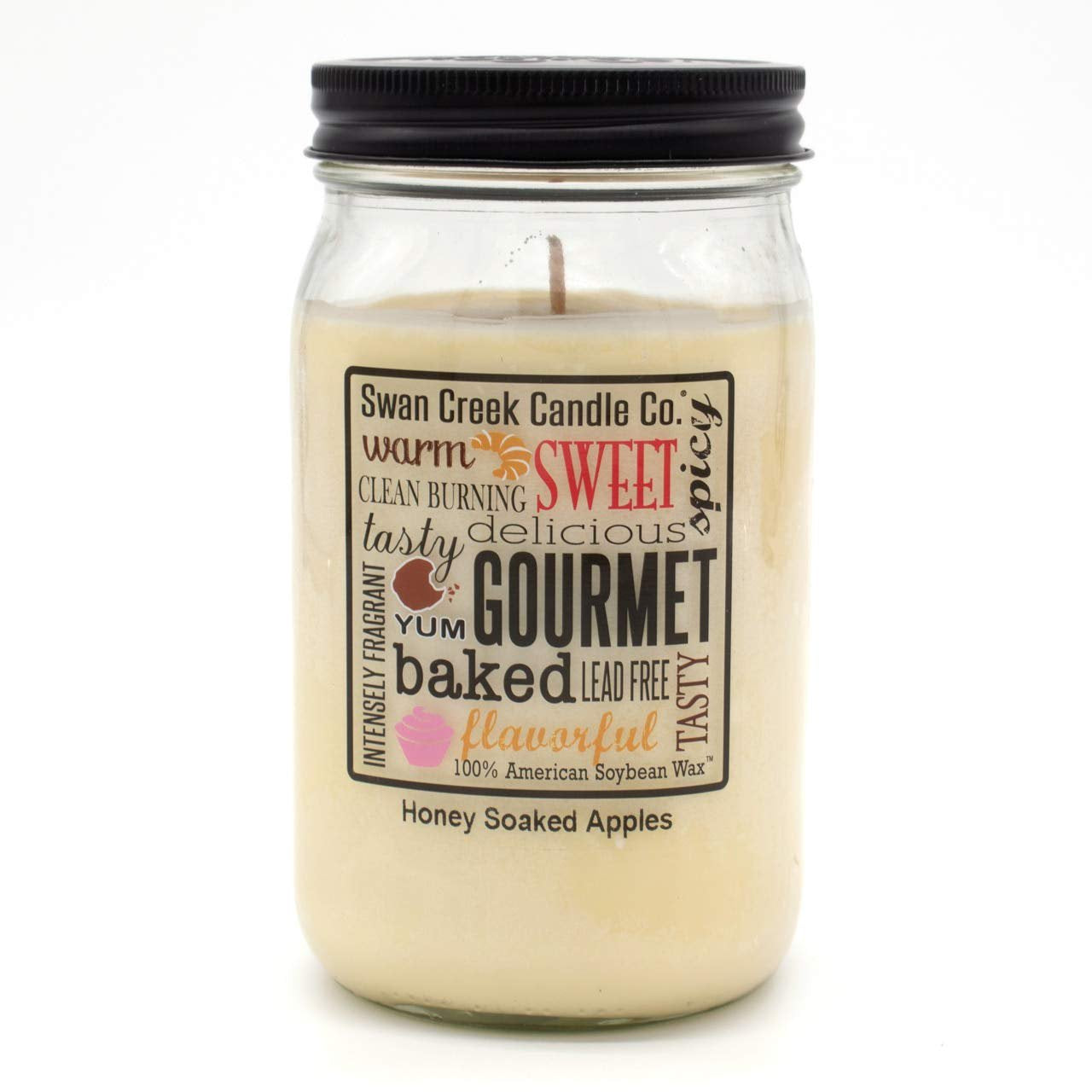 Honey Soaked Apples Pantry Jar Soy Candle