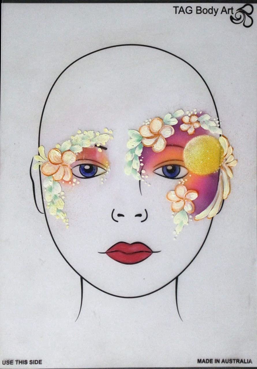 TAG Body Art Face Painting Practice Mat