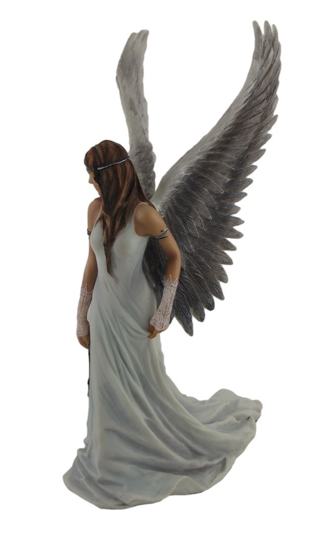 Veronese Design 9 1/2 Inch Spirit Guide Angel Statue by Anne Stokes