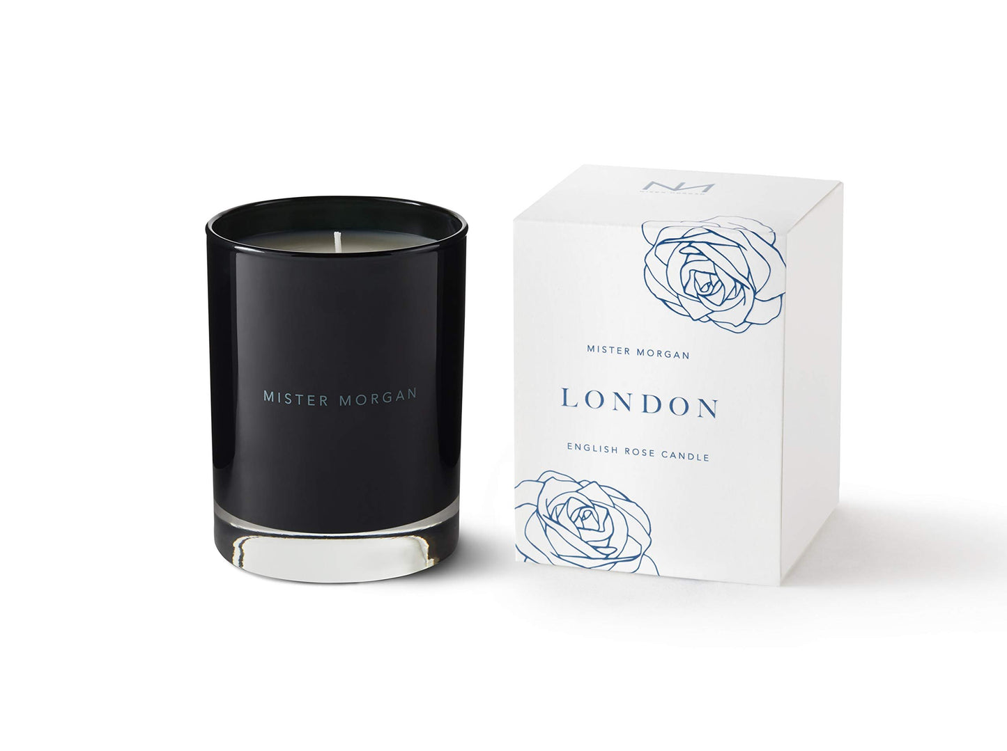 Mister Morgan London English Rose Candle, 11 Ounces