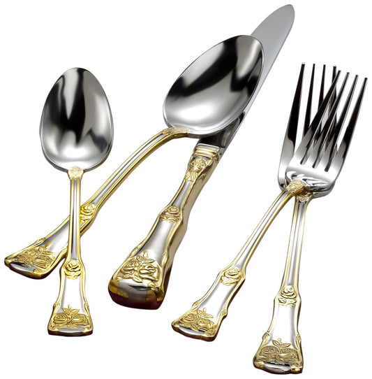 Royal Albert Old Country Roses 20-Piece Flatware Set