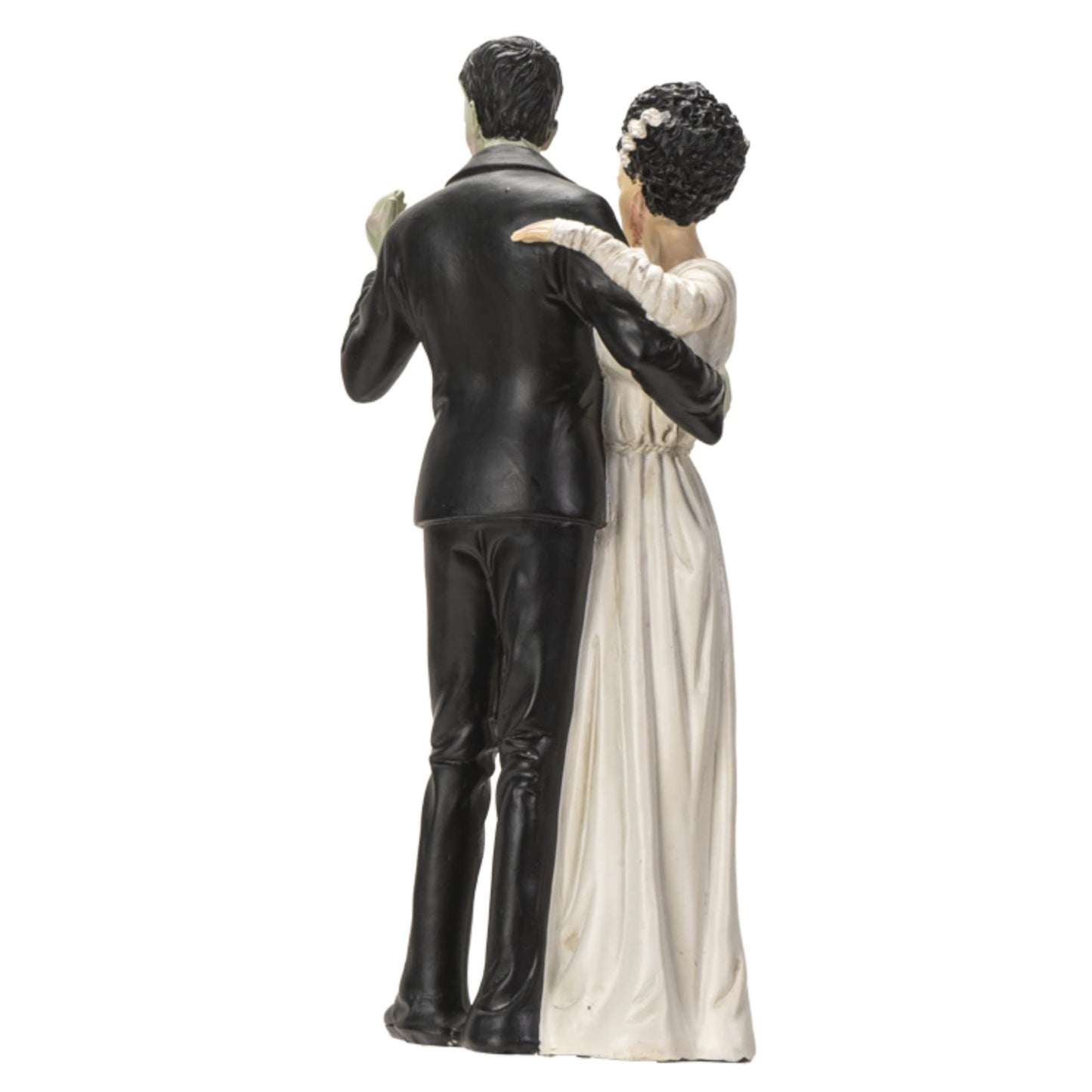 Pacific Giftware Frank and Bride Dancing Figurine, Gothic Collectible Frankenstein Statue, 5.25 Inches x 5 Inches x 12 Inches