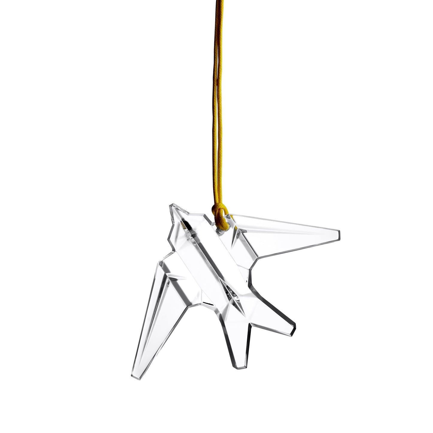 Waterford Origami Bird Ornament