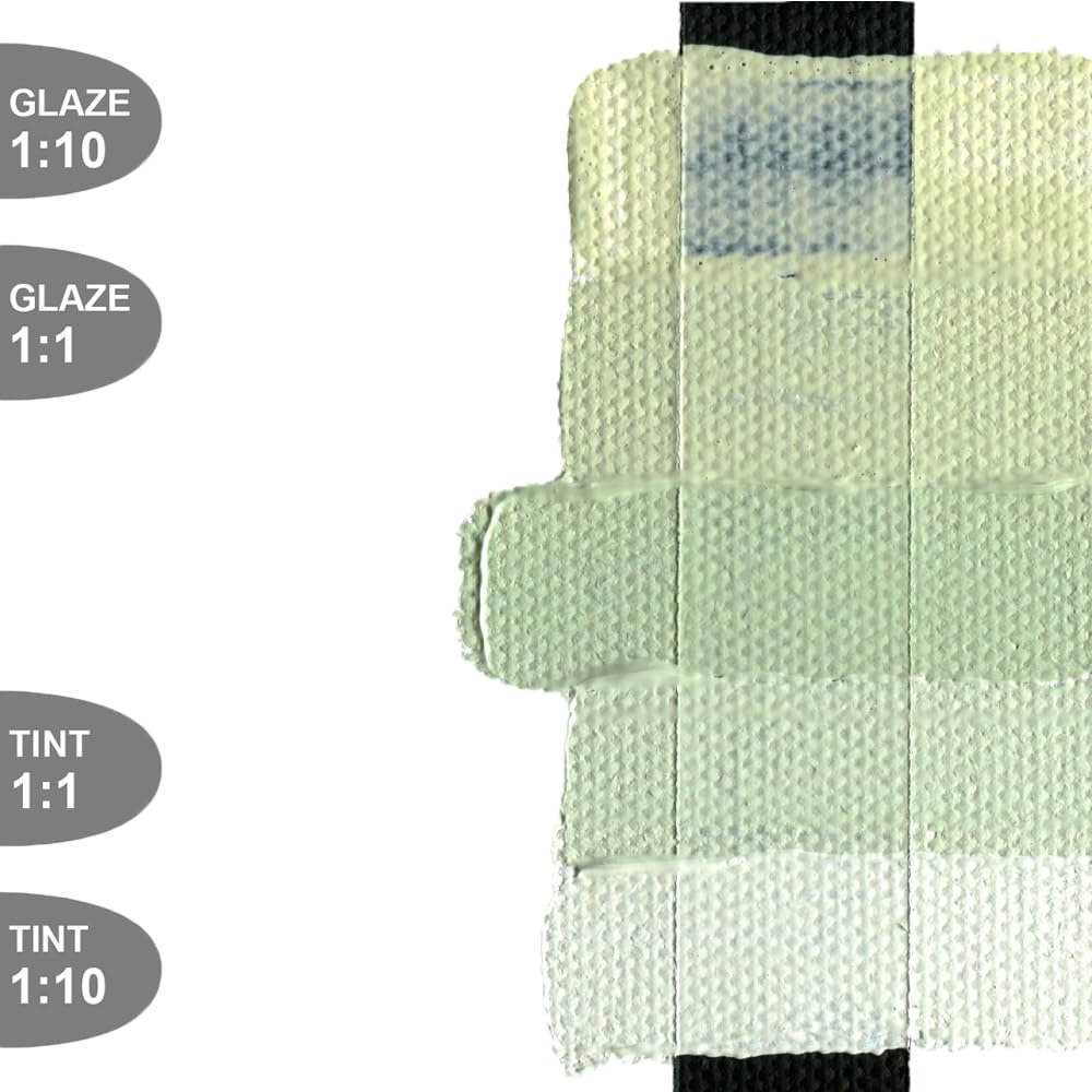 Heavy Body Acrylics by GOLDEN, Titan Green Pale, 2 fl. oz. Tube, Professional Acrylic Paint, Opaque
