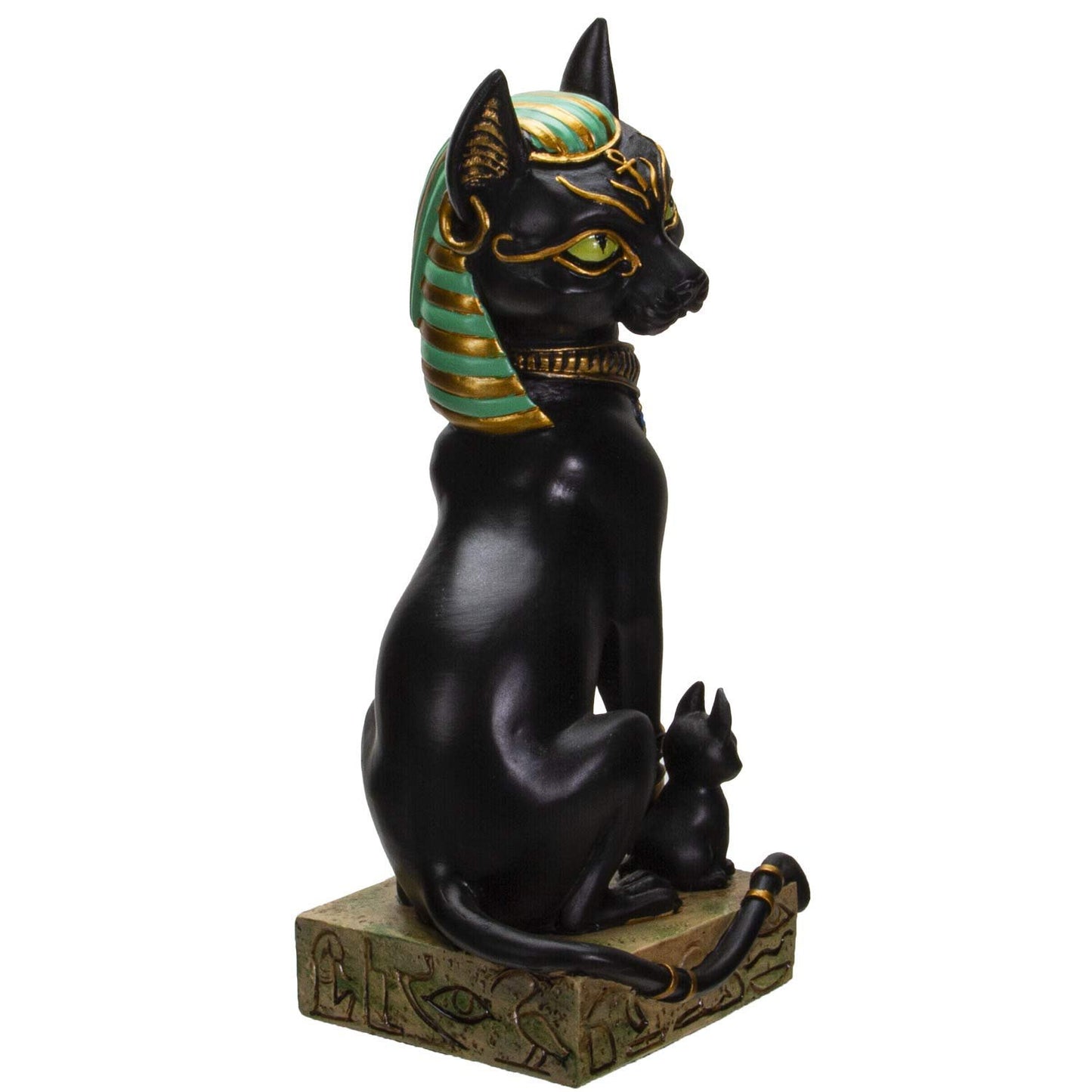 Pacific Giftware Ancient Egyptian Bastet Sitting Pose Resin Figurine