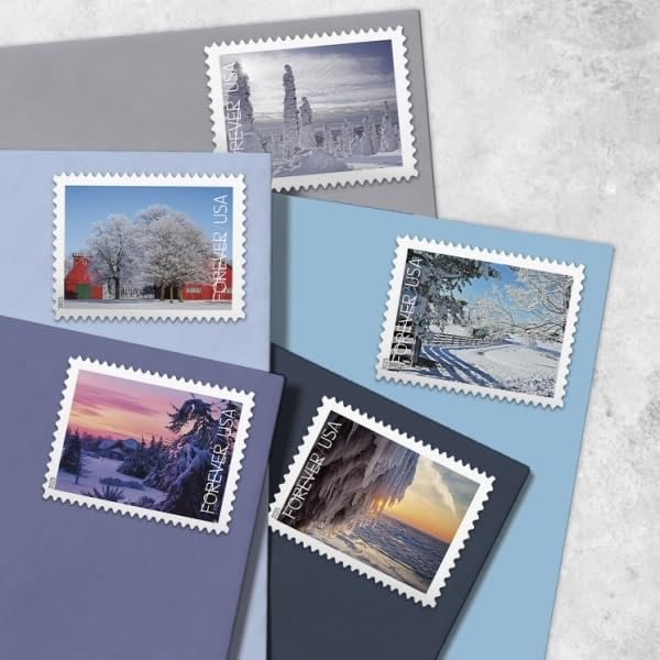 United States Postal Service Winter Landscapes 2025