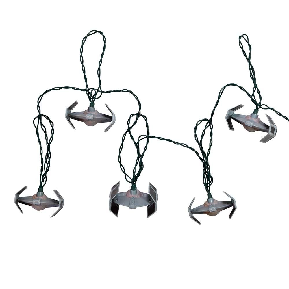 Kurt S. Adler Kurt Adler UL 10 Star Wars TIE Fighter Light Set, Black