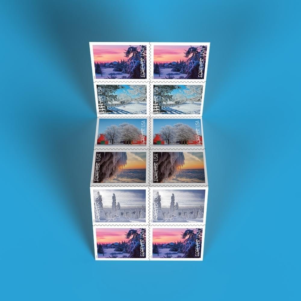 United States Postal Service Winter Landscapes 2025