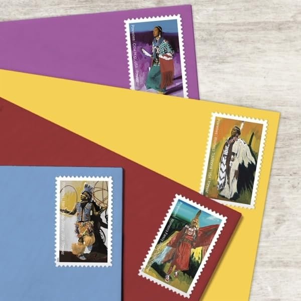 Powwows Celebrating Native American Culture 2025 (Sheet of 20) First-Class Mail Forever Postage Stamps