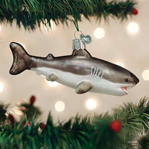 Old World Christmas Great White Shark