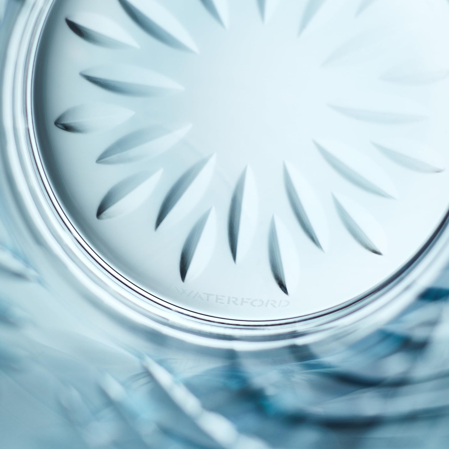 Waterford Winter Wonders Double Old Fashioned Holly, 13.5oz, Blue