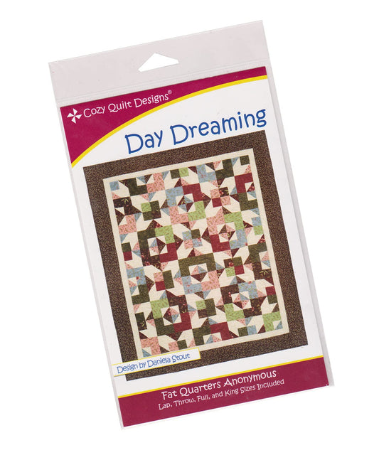 Cozy Quilt Designs 'Fat Quarters Anonymous' Quilt Pattern - Day Dreaming (Includes Instructions for Four Project Sizes)