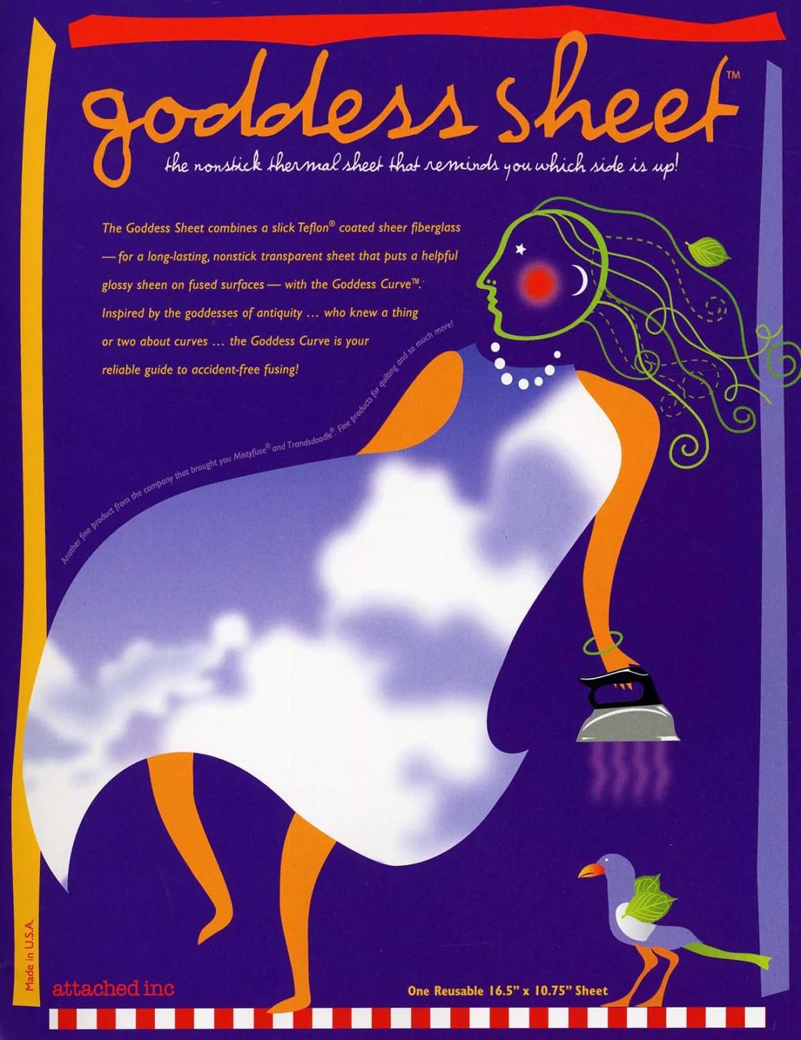 Goddess Pressing Sheet Big 17-3/4in x 24in