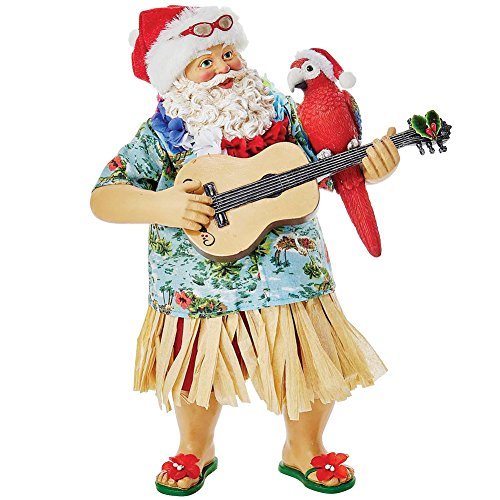 Kurt Adler 11" Fabriche' Beach Santa