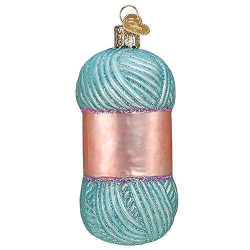 Old World Christmas Crochet Glass Blown Ornaments for Christmas Tree