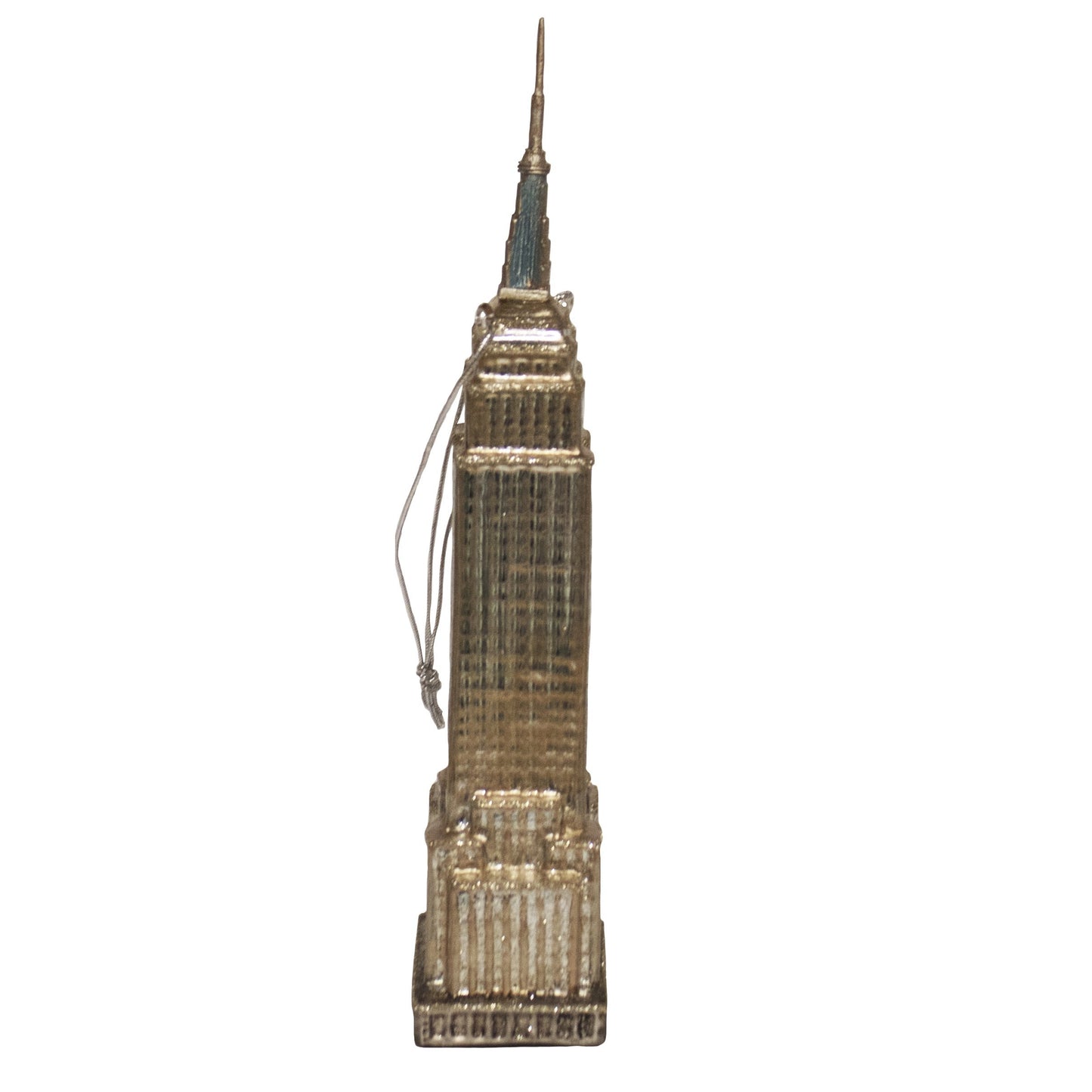 Kurt Adler Noble Gems Empire Skyscraper Ornament, 6.5-Inch