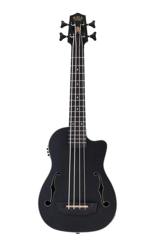 Kala Journeyman UBass Black U-BASS Mahogany with Gig Bag - New