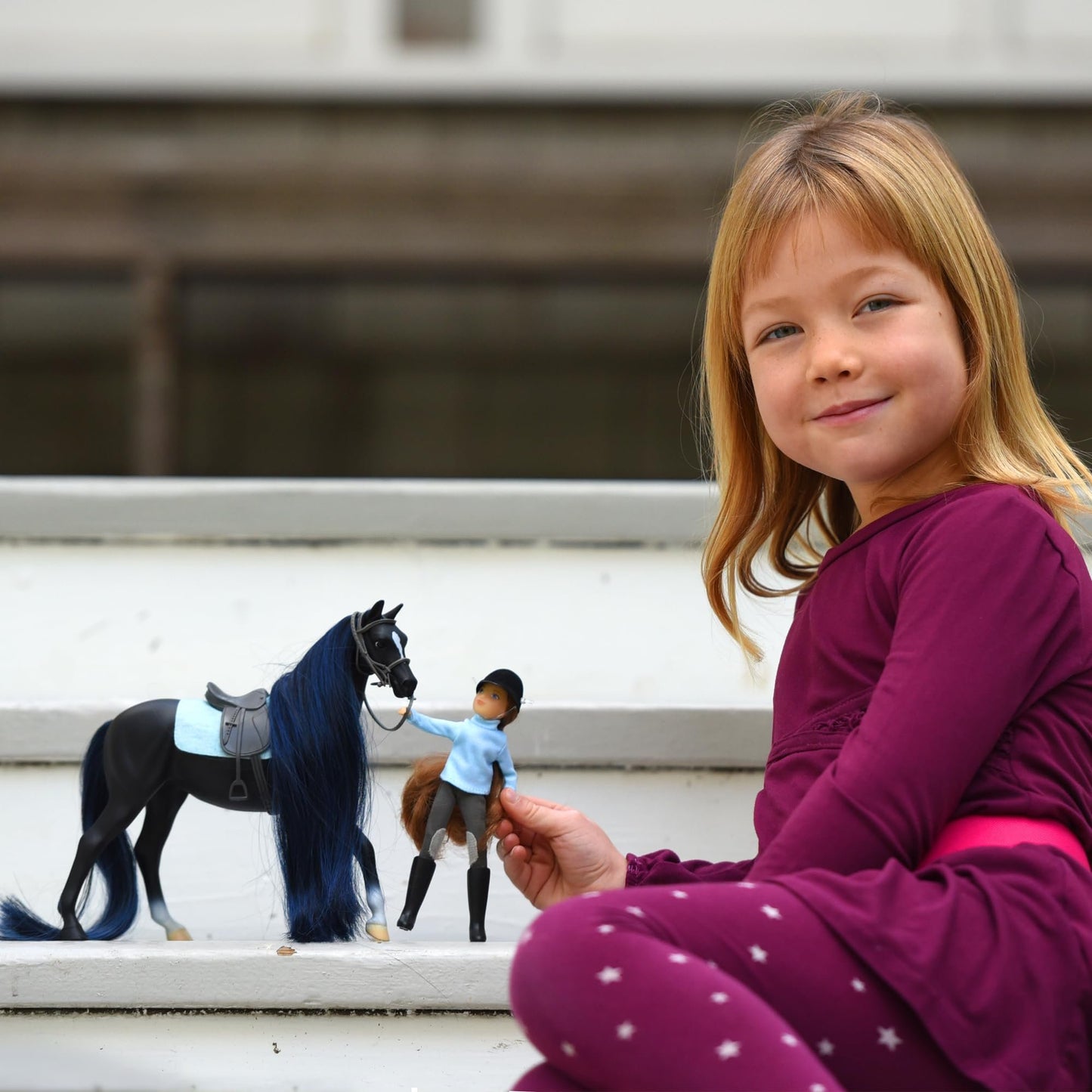 Bandai Horse with Rider