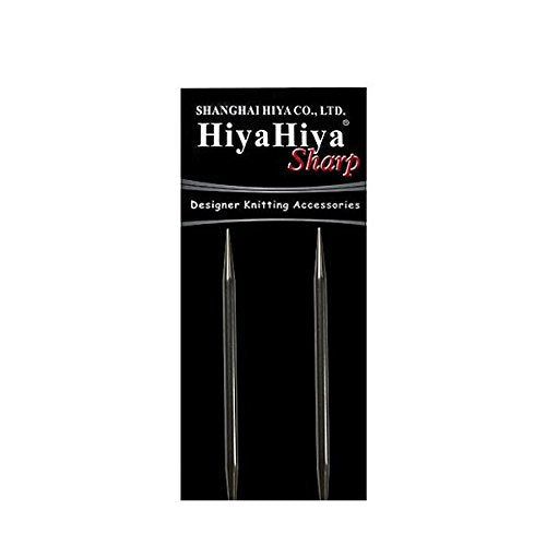 HiyaHiya Circular 40 inch (101cm) Sharp Steel Knitting Needle Size US 7 (4.5mm) HISSTCIR40-7