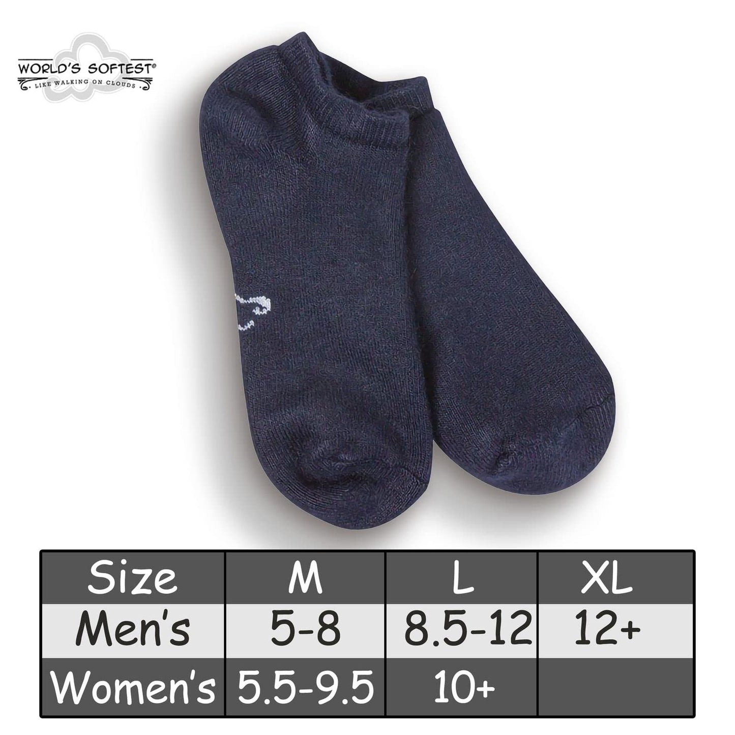 World's Softest Socks Classic Low - Comfortable Mens Socks