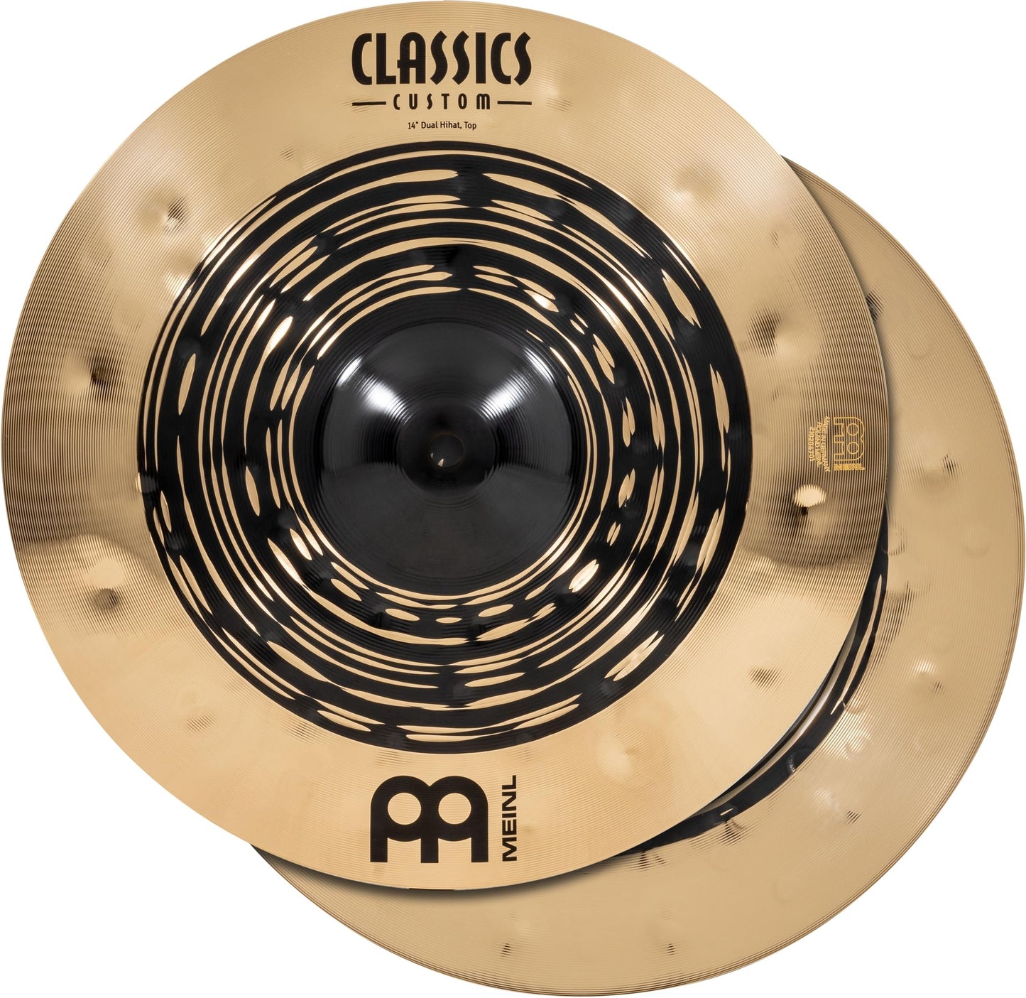 MEINL Cymbals マイネル Classics Custom Dual Series ハイハットシンバル Dual Hihat ペア CCDUH 【国内正規品】