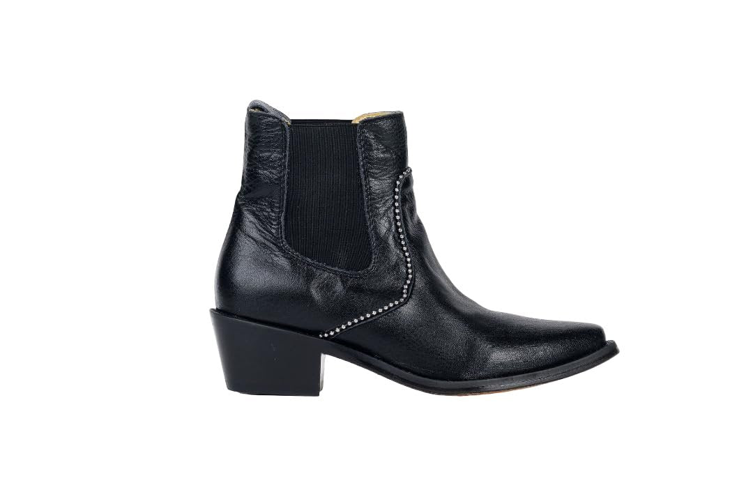 Scorpion Boots “La Campeona” Black Ankle Boots (9.5, US Footwear Size System, Adult, Women, Numeric, Medium, 9.5)