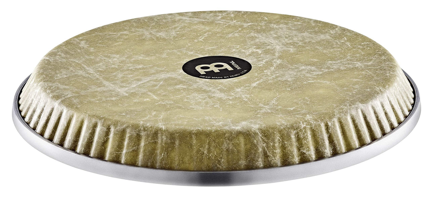 Meinl Percussion Head by REMO for Select Meinl Congas with SSR Rims-Made in USA-11 Fiberskyn Natural (RTHEAD-11BK)