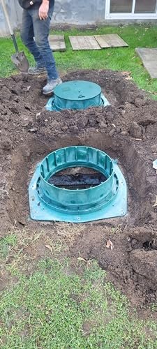 Polylok 24" x 12" Septic Tank Riser w/Round Walls