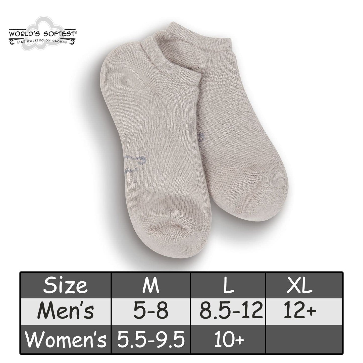 World's Softest Socks Classic Low - Comfortable Mens Socks