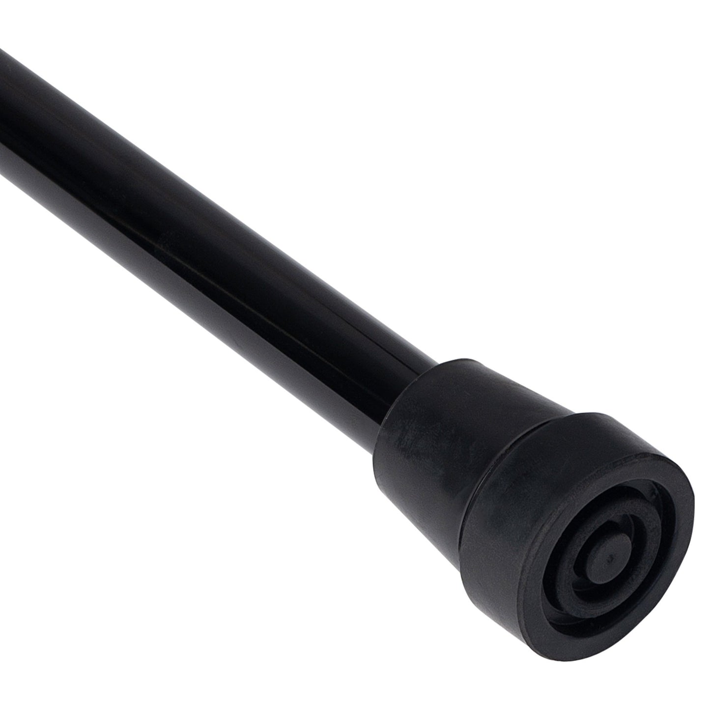 Left Hand Palm Grip Cane On A 7/8" Straight Aluminum Adjustable Shaft 30"-38"