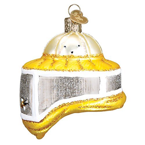 Old World Christmas Ornaments: Bee Collection Glass Blown Ornaments for Christmas Tree, Beekeeper Hood