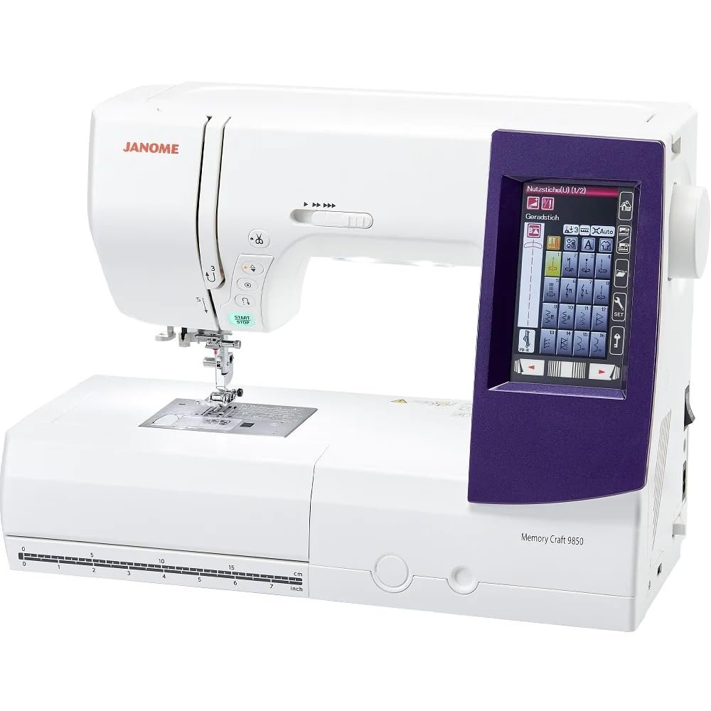 Janome 9850 Master Listing