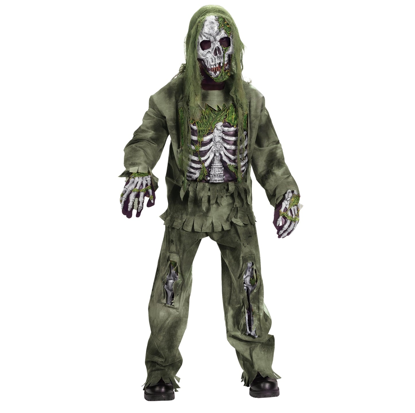 Skeleton Zombie Child Costume Fun World Kids