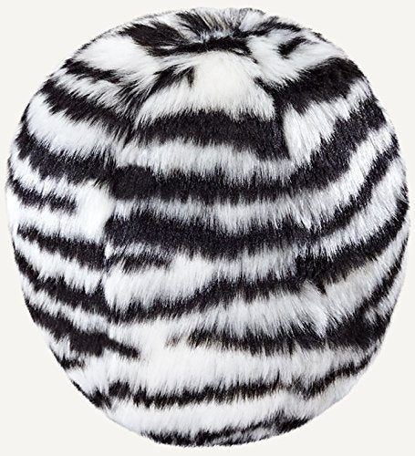 Fluff and Tuff Plush Toy Balls for Dogs, Medium 5.5-Inch