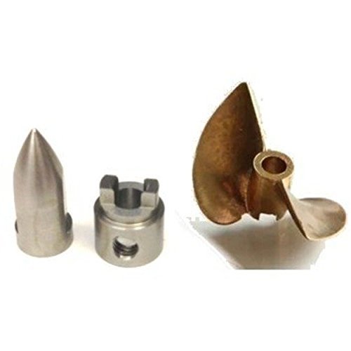 Hot Racing SPN1000H 42x63mm Aluminum Prop SS Bullet Nut Drive Dog Tra M41/Spartan