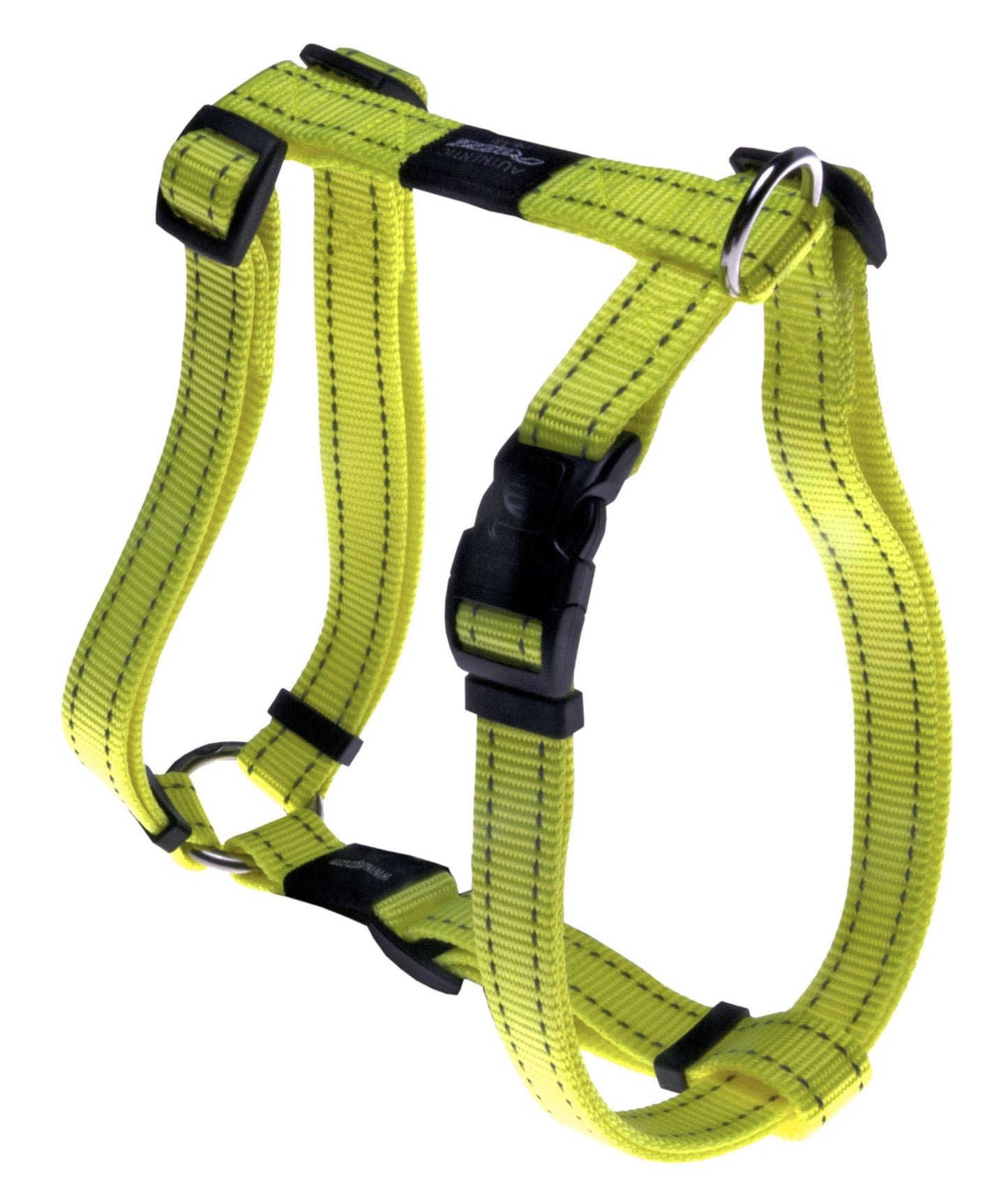 Rogz Utility Large 3/4-Inch Reflective Fanbelt Adjustable Dog H-Harness