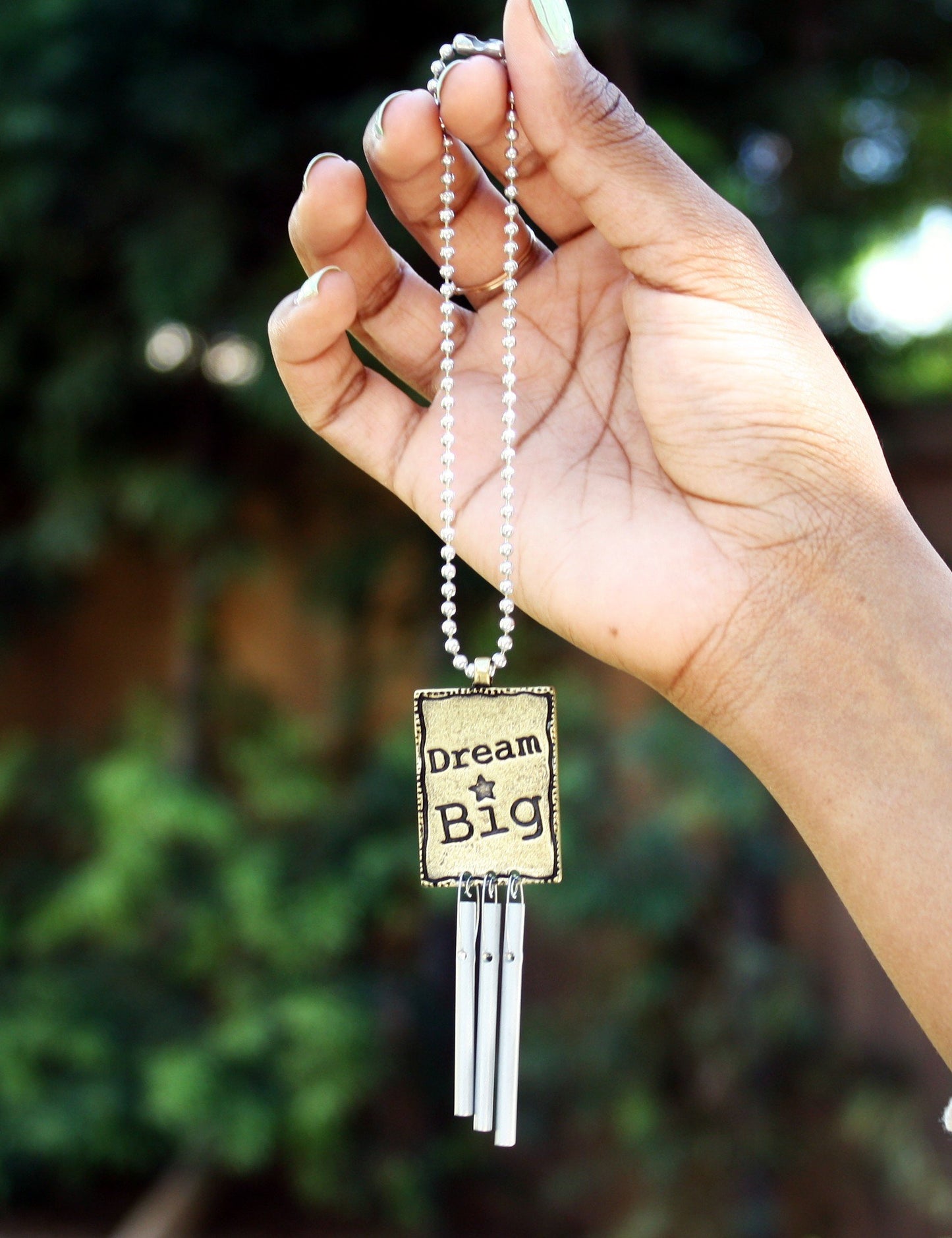 Jacob's Musical Car Charm, Dream Big, Mini Wind Chime